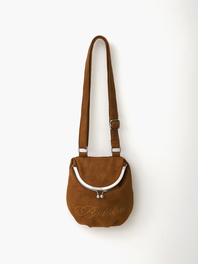 Suede Bao Bag Camel