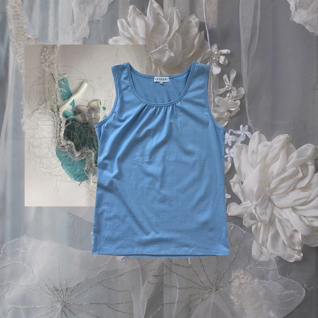 Layered Sleeveless Shirt ﹏𓊝﹏☼