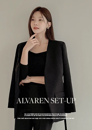 알바레 노카라 자켓 / 부츠컷 슬랙스 / 스커트 (선택구매)