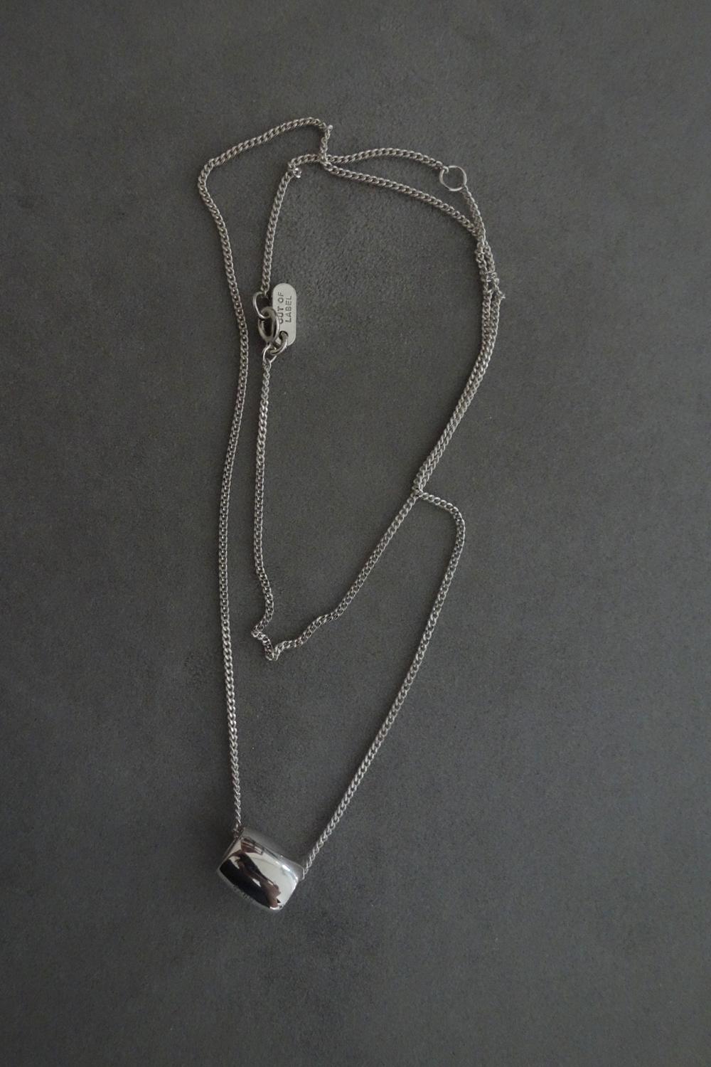 5차 예약배송 [Label Line]﻿ 24WT Stopper Necklace (Basic Chain)