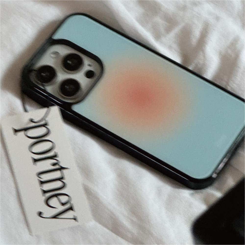 [아이폰16출시][+맥세이프]sunset epoxy case