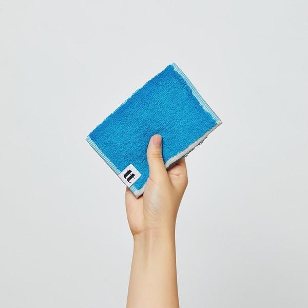 3tier handkerchief 25x12.5cm, Blue