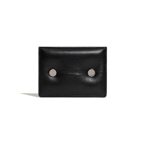 [22FW] CIRCLE PADDING CARD SLOT - BLACK