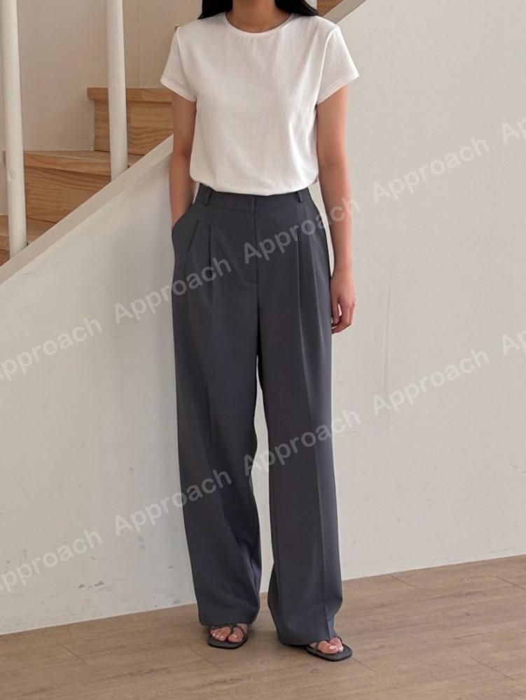 리브레 Libre 쿨 볼드 슬랙스 4color