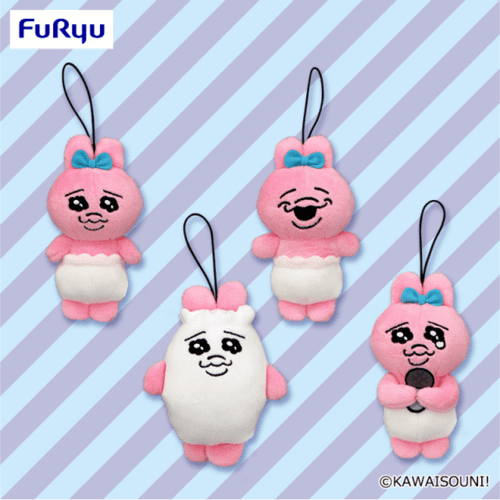 [오판츄우사기] 마스코트 홀더 인형