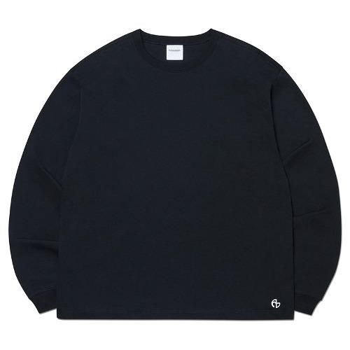 BASIC LONG SLEEVE TEE - BLACK
