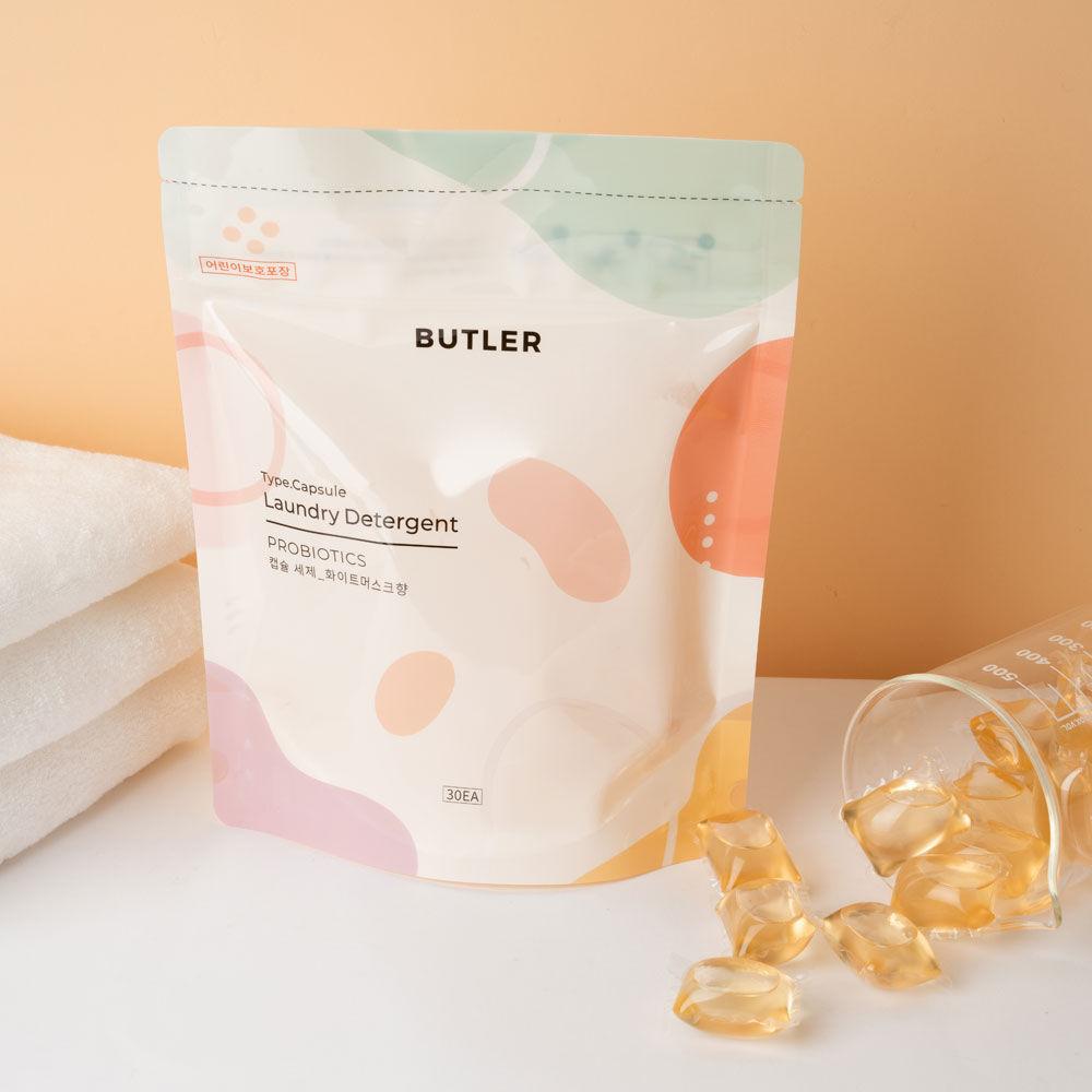 버틀러 프로바이오틱스 캡슐세제 1박스(30EA) 화이트머스크향