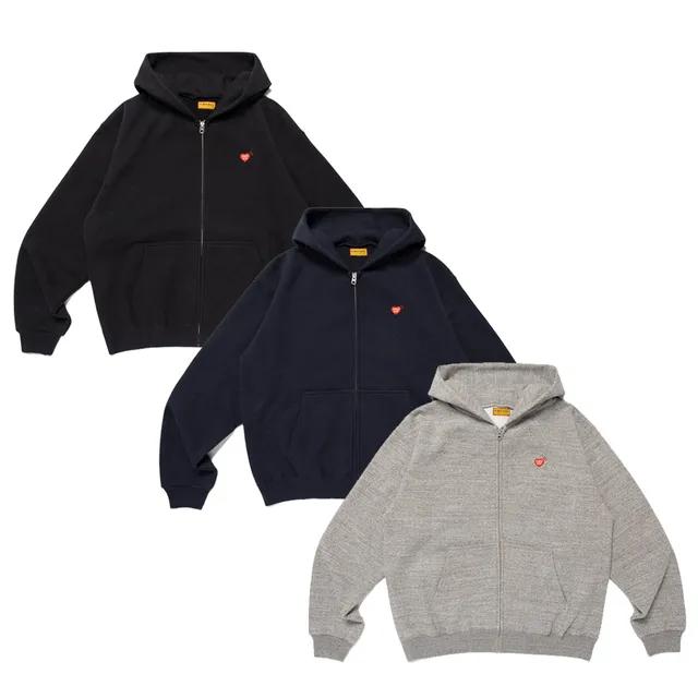 휴먼메이드 클래식 집업 스웨트 후드 집업 자켓 HM30CS051