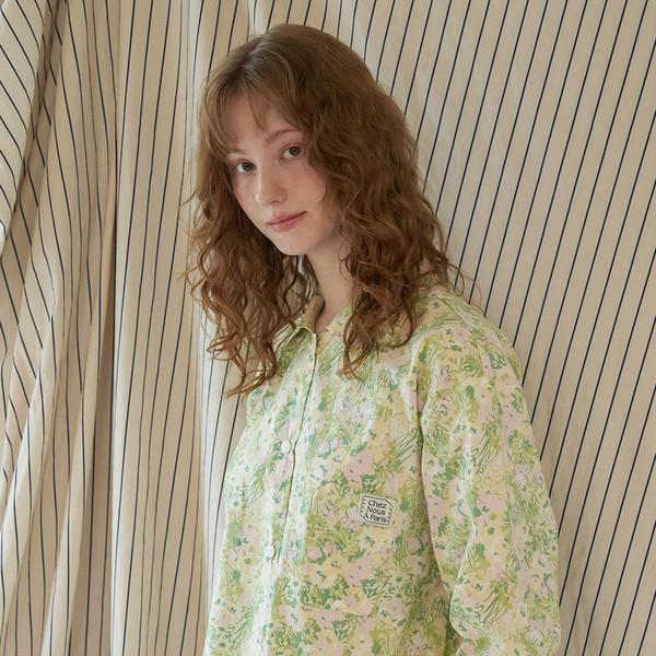 [GIFT] 카린 민트 파자마 세트