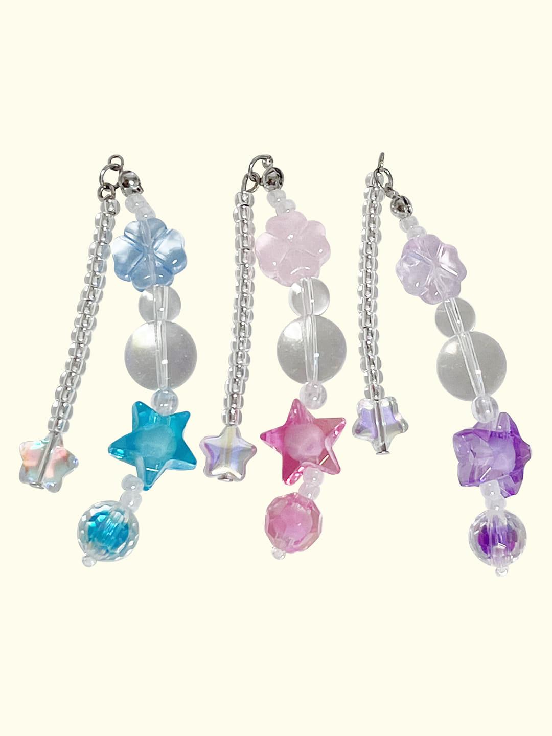 shooting star keyring