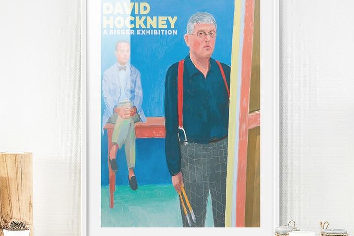 1+1 데이비드 호크니 빈티지 전시포스터 23종 - 6. 호크니 빈티지 전시포스터06