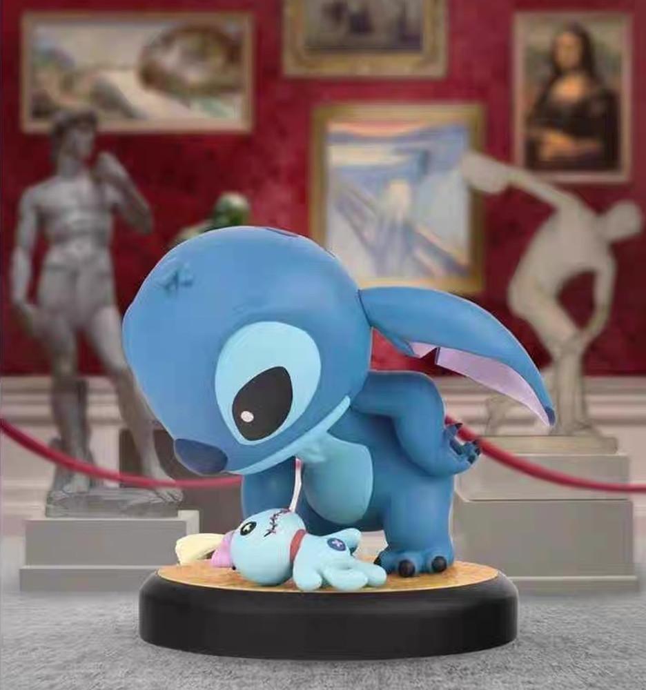 정품 디즈니 스티치 피규어 미술관 시리즈 6종 선택 A