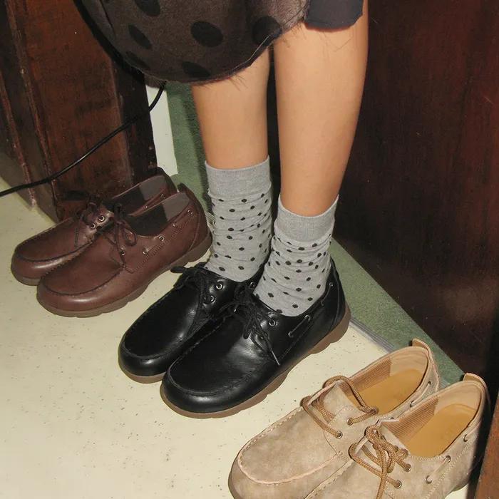 [24차 리오더] Boat 0019. Cloud Rubber Sole - 4colors