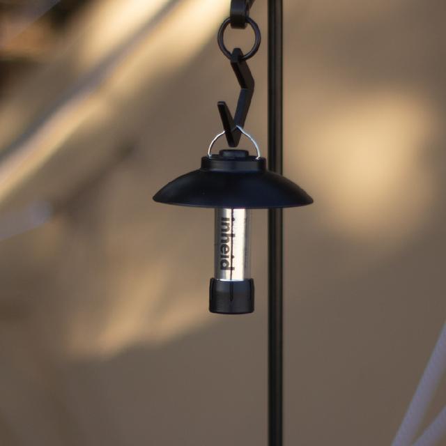 [호환] 인헤이드 i1 쉐이드 골제로 갓 블랙 LED 랜턴