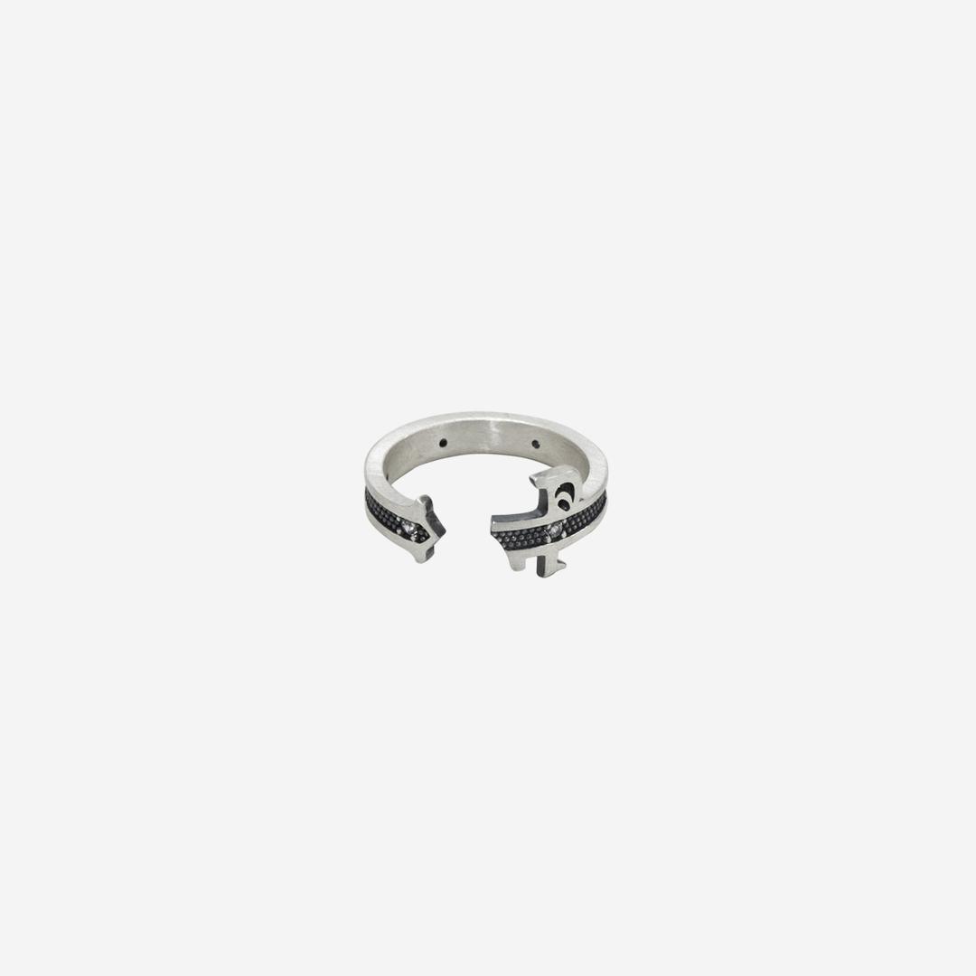 (05.19 AM11:00) 925 silver ring 001 - symbol P