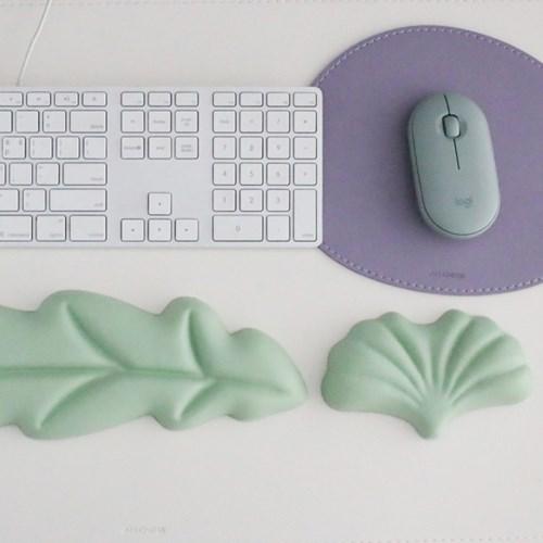 잼몬스터 마시멜로 메모리폼 키보드 팜레스트 세트(3종)