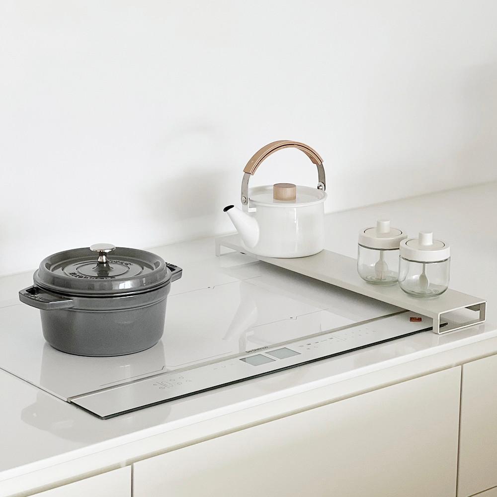 길이조절 인덕션 주방선반 양념통 선반