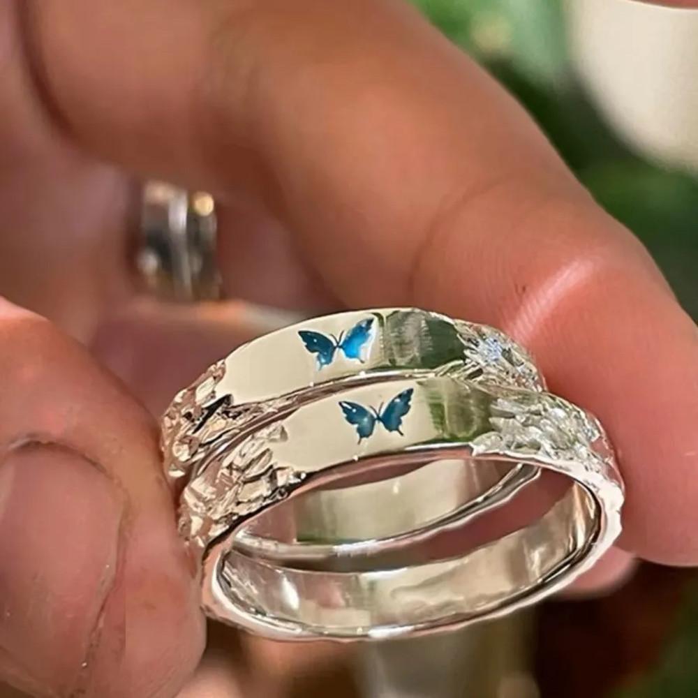 Carinabe 나비반지 2colors 우정반지 우정템