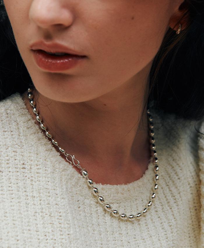 [6/13 출고][수사샤님 착용][925 silver] Un.silver.206 / gross orge necklace