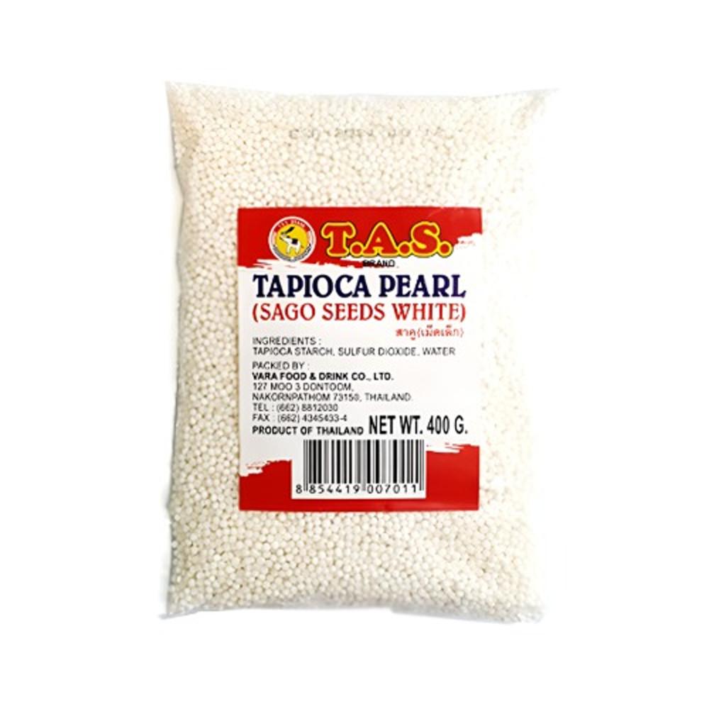 Sago Tapioca Pearls 사고 타피오카 펄 화이트 400g [원산지:상세이미지참조]