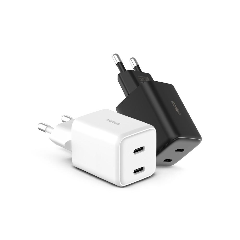 만렙 GaN 35W DUAL PD C타입 고속충전기 2포트 초소형 어댑터