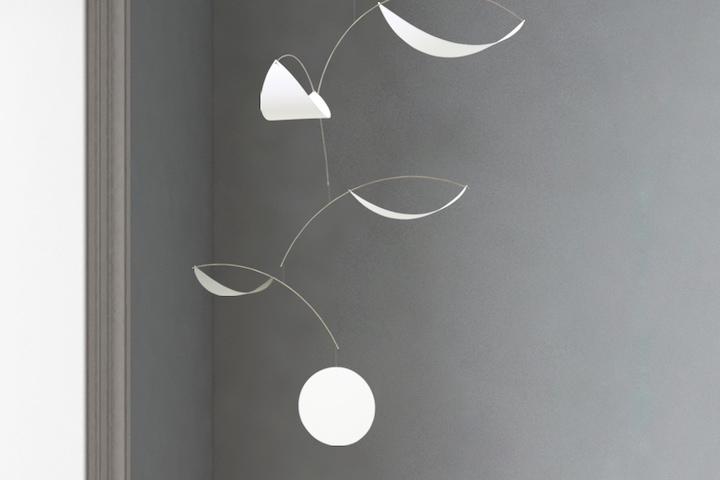 나무열매 디자인 인테리어 모빌 / 화이트톤 (3color)