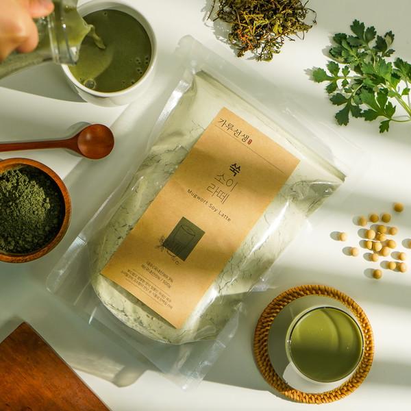 쑥 소이라떼 500g