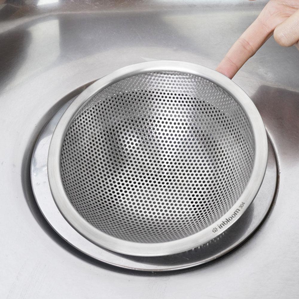 인블룸 스텐304 싱크대거름망 주방 음식물거름망 싱크대 배수구망 단품