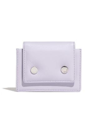 CIRCLE PADDING ACCORDION POCKET - FOG LAVENDER