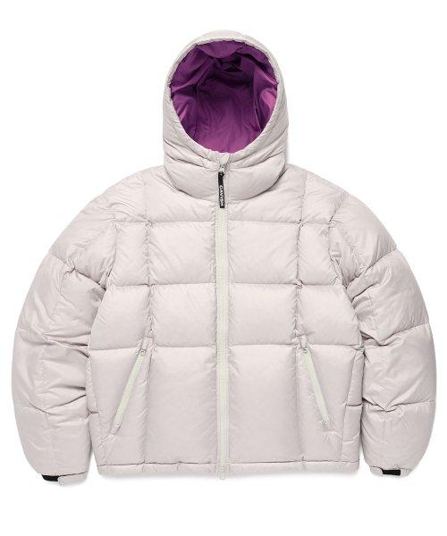 HOODED DUCK DOWN JACKET ASH(CV2DWUB901A)