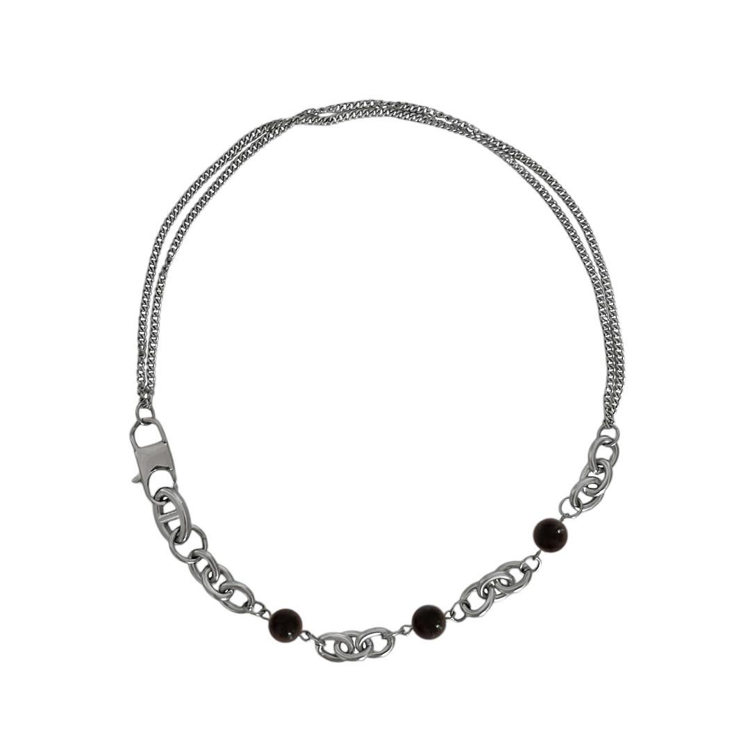 gemstone necklace(autumn-002)