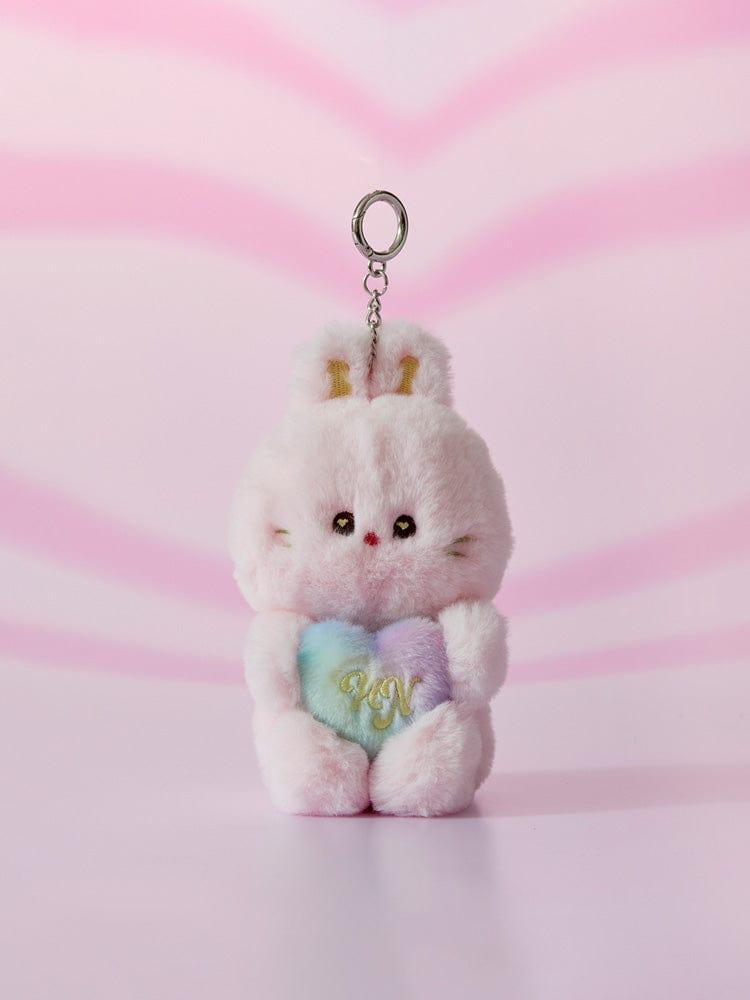 bunini 메시지 인형 키링 (PINK)