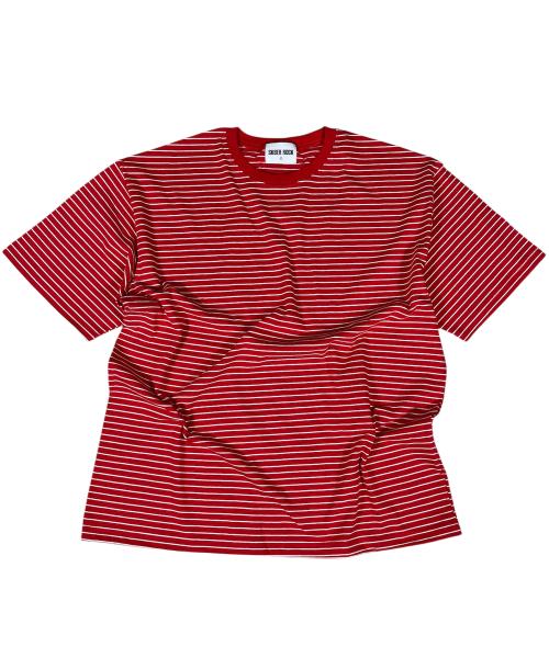 Post - It Stripe T-Shirt ((red))