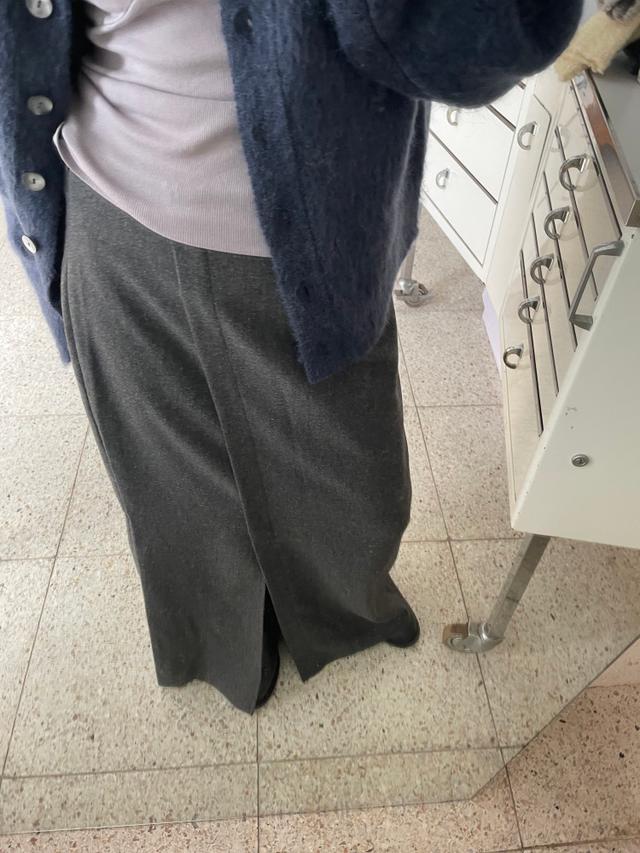 피핀샵 ppinshop 울 슬릿 스커트 (3col)