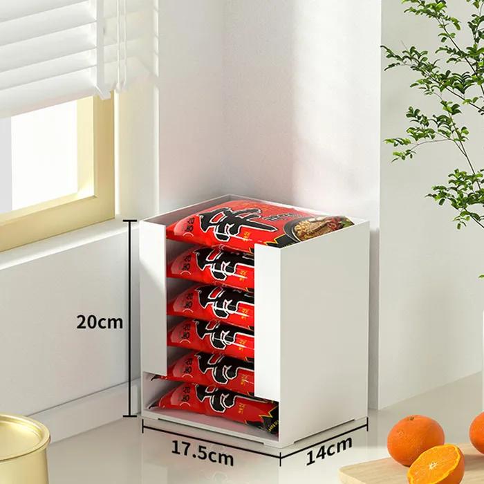 다용도 라면정리함 펜트리 탕비실정리 소