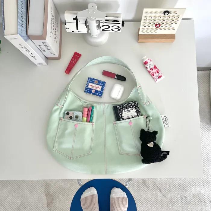 bold strap bag - mint