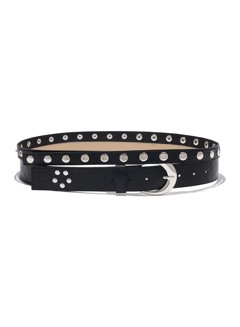 [WOMEN] (SET) 3WAY DOUBLE LAYERED BELT_BLACK