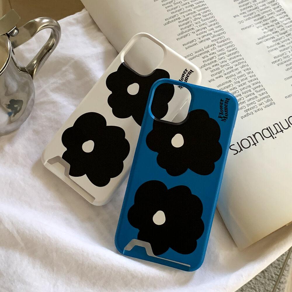 플라워 모먼트 디자인 [카드수납 폰케이스]