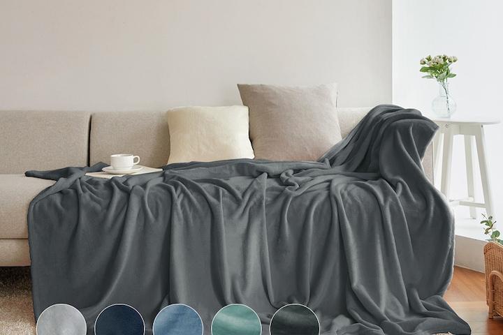 마이블랭킷 오코텍스인증 고밀도 극세사 담요/이불 솔리드 4sizes 11컬러