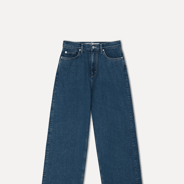 Mariam wide fit jeans oceanic blue