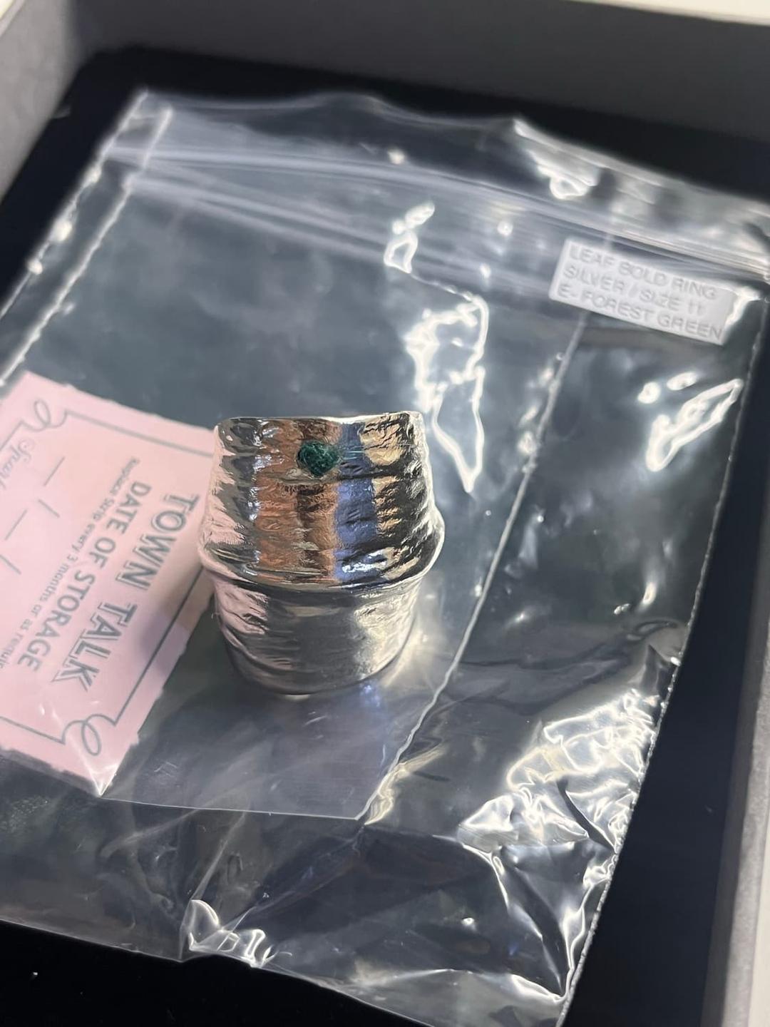 ae leaf bold ring / size 11 | 후루츠패밀리