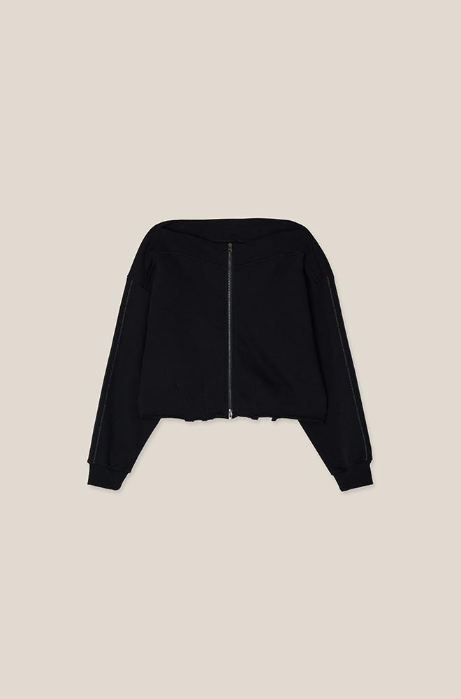 Boatline zipup_Black