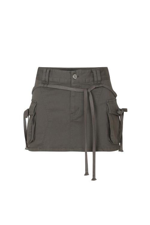 LIV MINI SKIRT brown