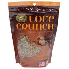 Nature's Path 러브크런치 프리미엄 오가닉 그래놀라 다크초코 앤 피넛버터 씨리얼