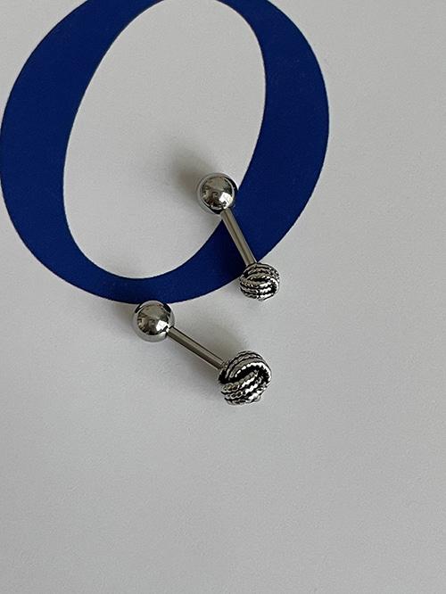 [써지컬스틸] 유화 뭉치 바벨 피어싱