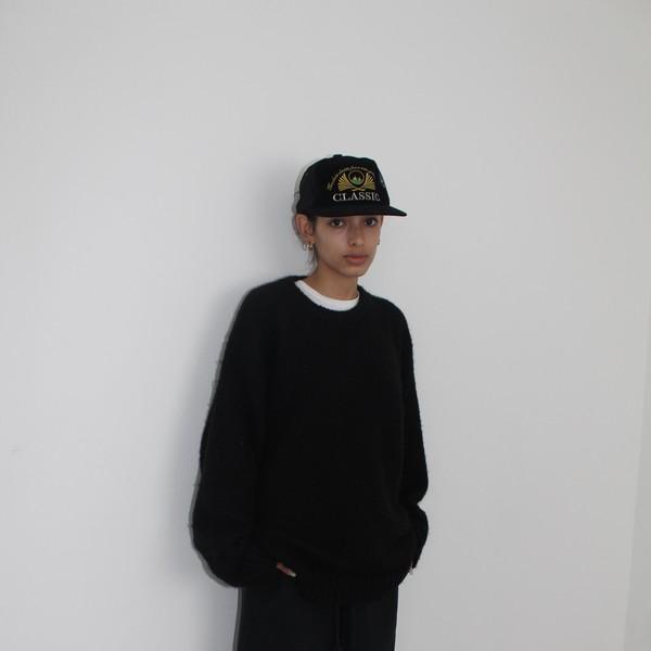Classic Lettering Cap (Black)