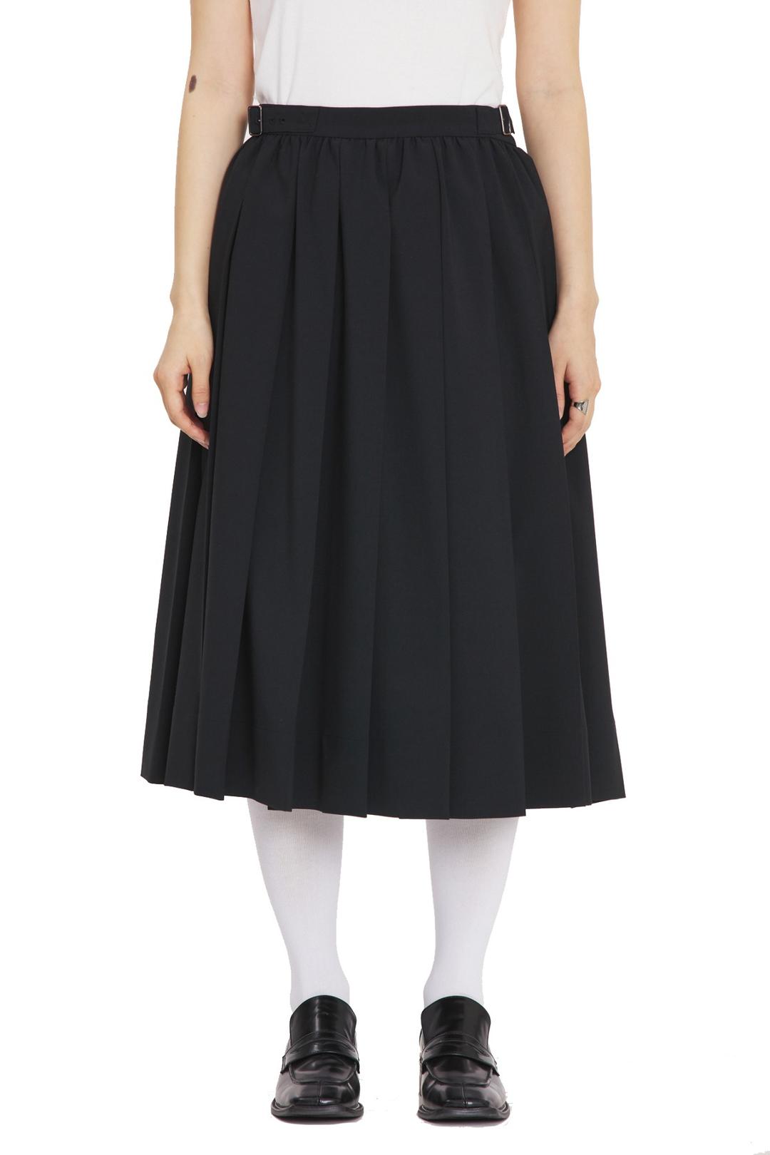 MOMMY PLEATS SKIRT (BLACK)