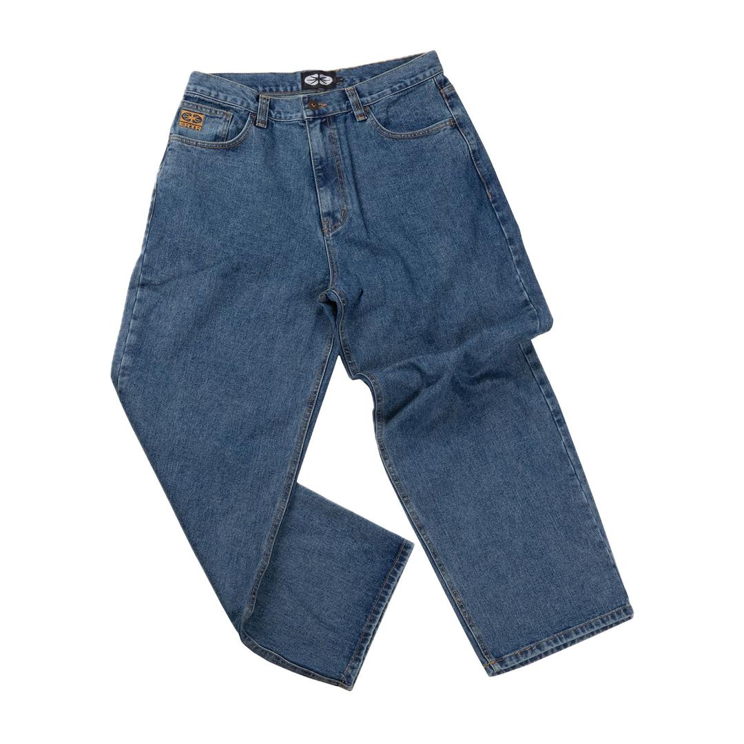 [ERTR] Essential Relaxed Denim Pants (Blue)