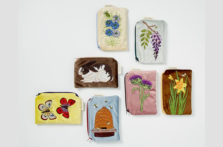 8차입고*[더와일드] 벨벳 카드파우치 7종