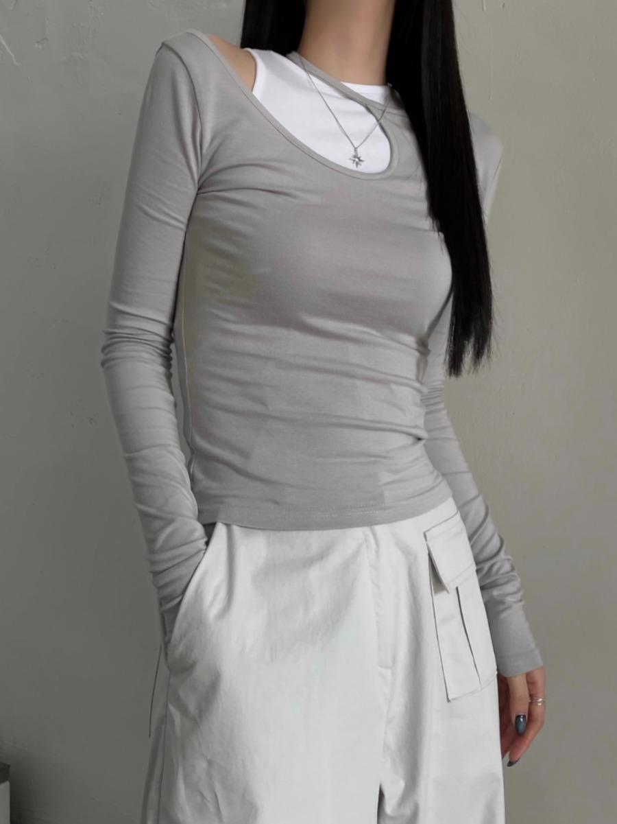 Fairy Slit Hole Tee (3color)